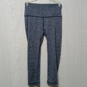 🎈4 FOR $20 𝅺90 Degree by Reflex High Waist Capri Leggings Space Dye Gray XS